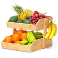 Bamboo Fruit Basket H26376