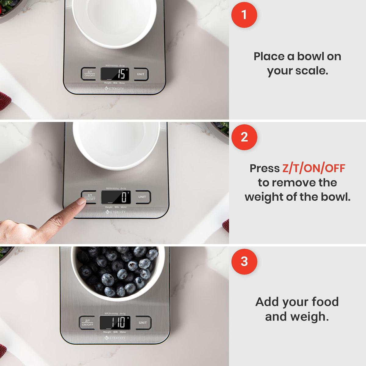 Digital Food Kitchen Scale D45850