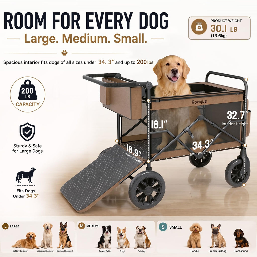Foldable Dog Stroller X623
