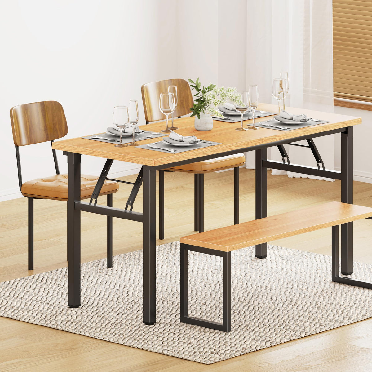 54.3 Inch Folding Computer Desk G558