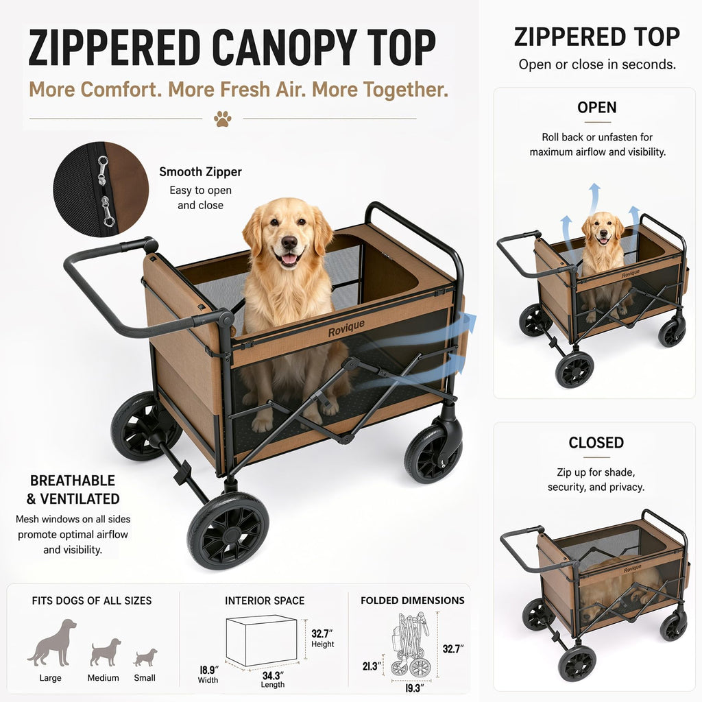 Foldable Dog Stroller X623