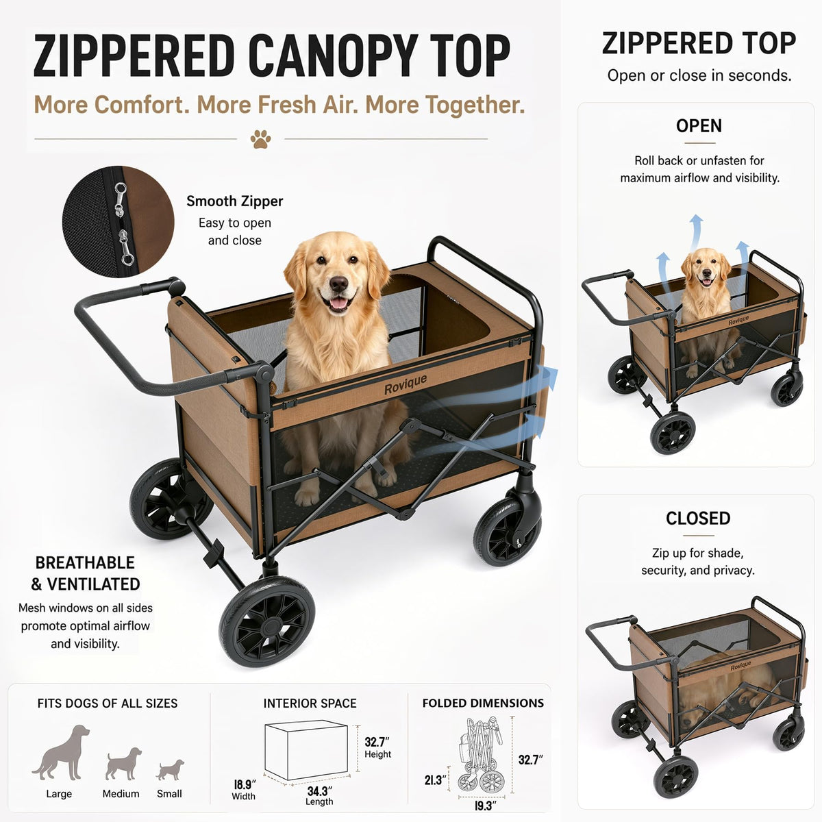 Foldable Dog Stroller X623