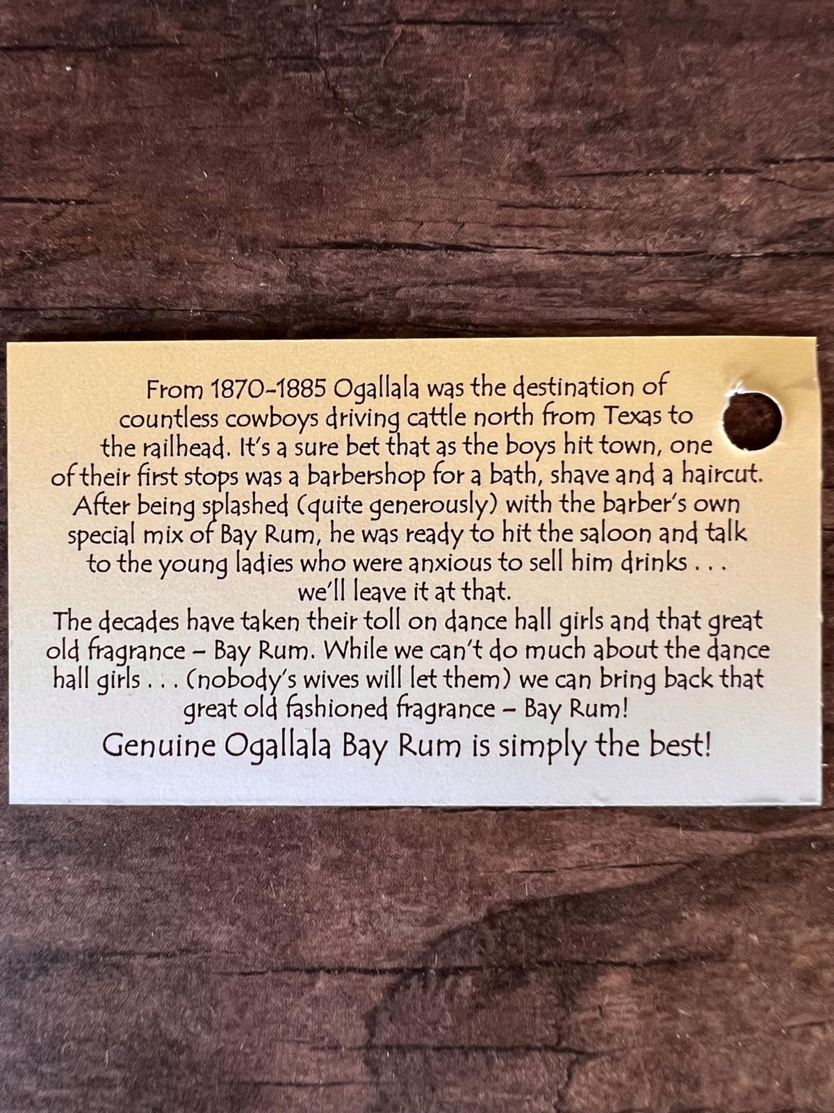 Bay Rum Cologne 8 oz M2829