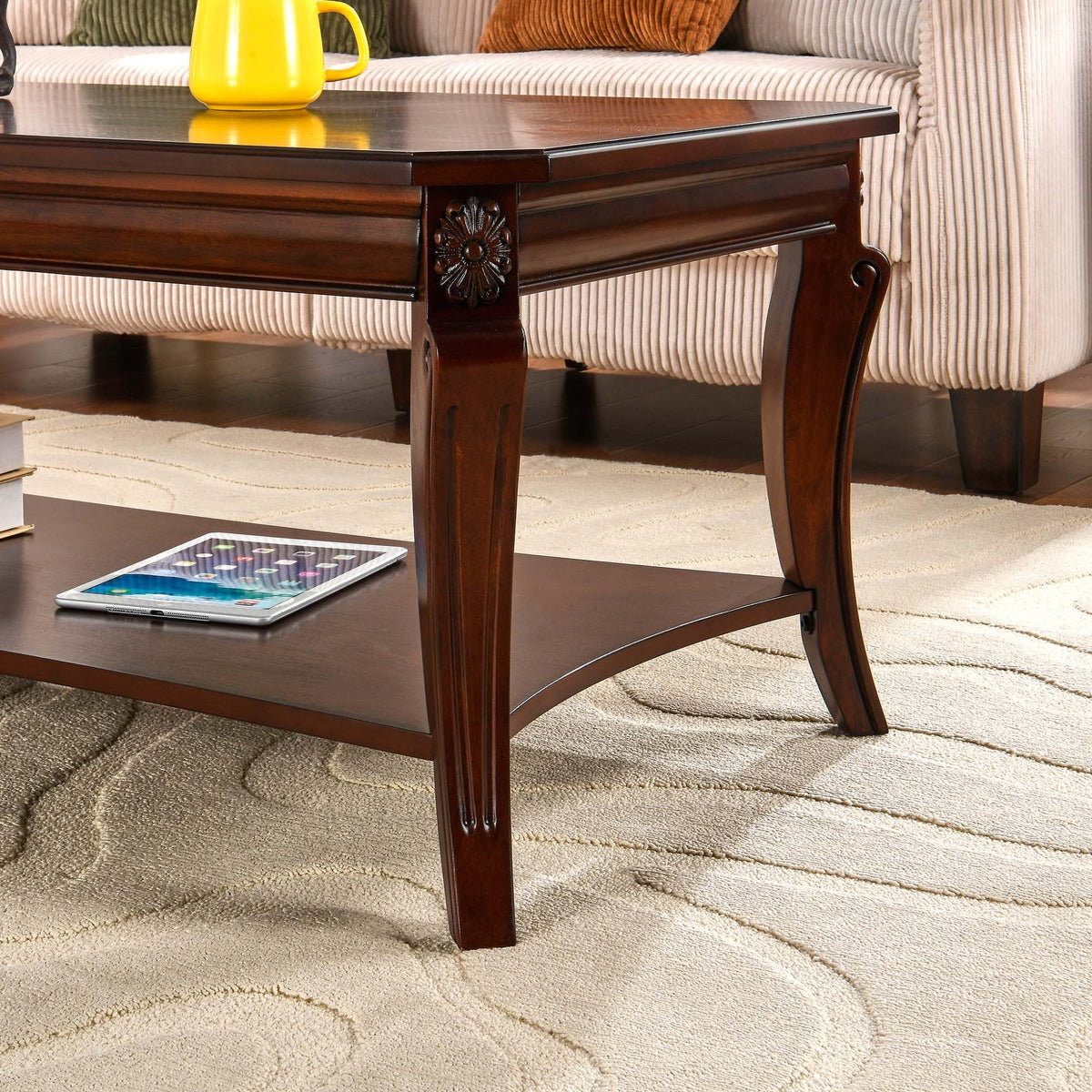 Set of 3 Solid Wood Coffee Table P9494