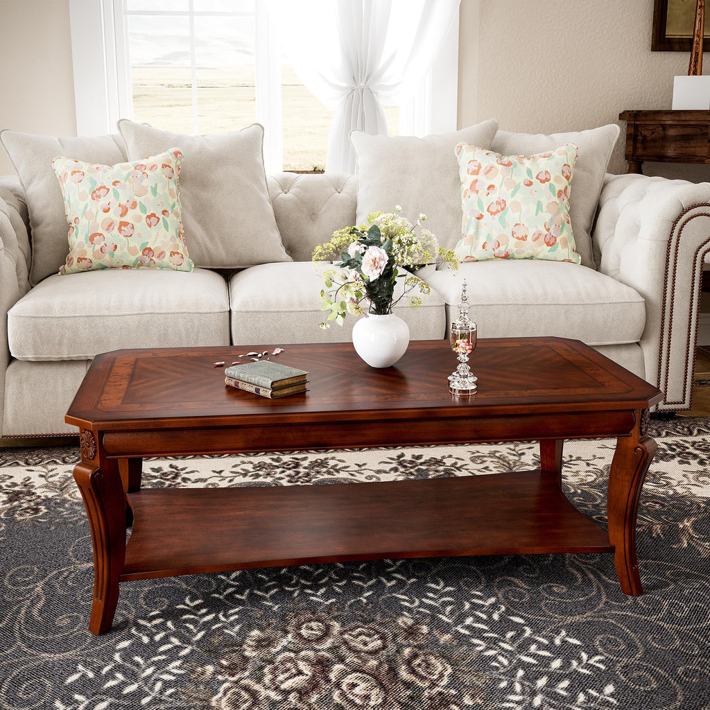 Set of 3 Solid Wood Coffee Table P9494