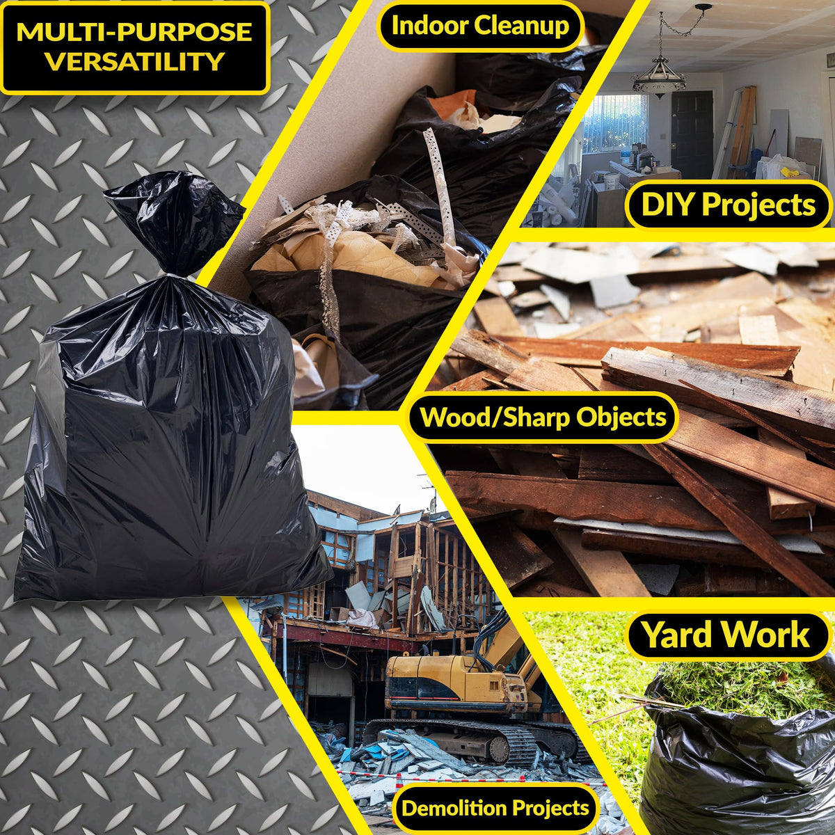 55 Gallon Garbage Bags Y31608