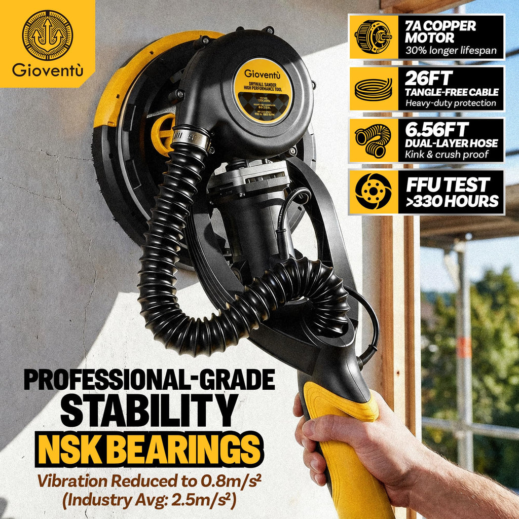 Electric Drywall Sander with Vacuum Z206